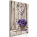 Canvas Print Secret Lavender Bouquet (1 Part) Vertical 128402 additionalThumb 2