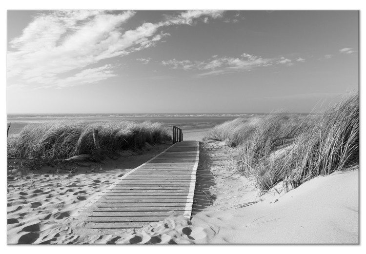 Large canvas print Abandoned Beach [Large Format] 128902