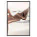 Wall Poster Dreamy Gust - seascape with a piece of a woman's dress blowing in the wind 129502 additionalThumb 16