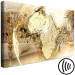Canvas Print Golden Continent (1-piece) Wide - abstract golden continent 129902 additionalThumb 6