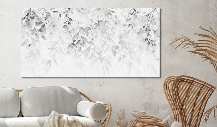 Large canvas print Waterfall of Roses - Third Variant II [Large Format] 131502 additionalImage 5