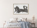 Wall Poster Reclining Goddess - black and white silhouette of a reclining woman in boho style 134202 additionalThumb 5