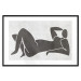 Wall Poster Reclining Goddess - black and white silhouette of a reclining woman in boho style 134202 additionalThumb 15