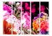 Folding Screen Luxuriant Summer II (5-piece) - composition of beautiful colorful flowers 134302 additionalThumb 3