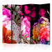 Folding Screen Luxuriant Summer II (5-piece) - composition of beautiful colorful flowers 134302