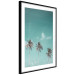 Poster On Freedom - tropical landscape of three palms against clear sky 135302 additionalThumb 8