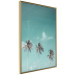 Poster On Freedom - tropical landscape of three palms against clear sky 135302 additionalThumb 2