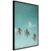 Poster On Freedom - tropical landscape of three palms against clear sky 135302 additionalThumb 3
