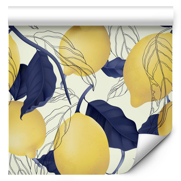Modern Wallpaper Lemon Garden 135702 additionalImage 1