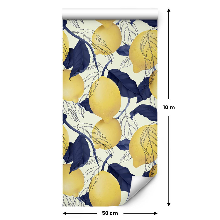 Modern Wallpaper Lemon Garden 135702 additionalImage 7
