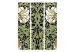 Room Divider Beauty of Sketch (3-piece) - unique composition of plants and flowers 136102 additionalThumb 3