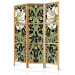 Room Divider Beauty of Sketch (3-piece) - unique composition of plants and flowers 136102 additionalThumb 5