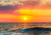 Canvas Gentle Wave (1-piece) Wide - beach against the backdrop of a sunset 137502 additionalThumb 4
