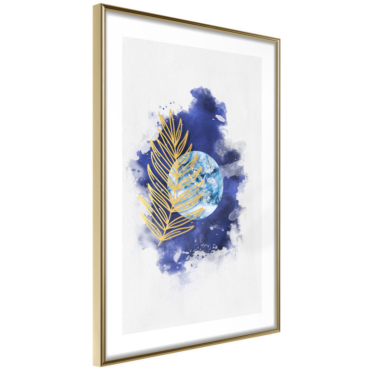 Poster Magical Plant - abstract composition of moon in watercolor motif 137702 additionalImage 21