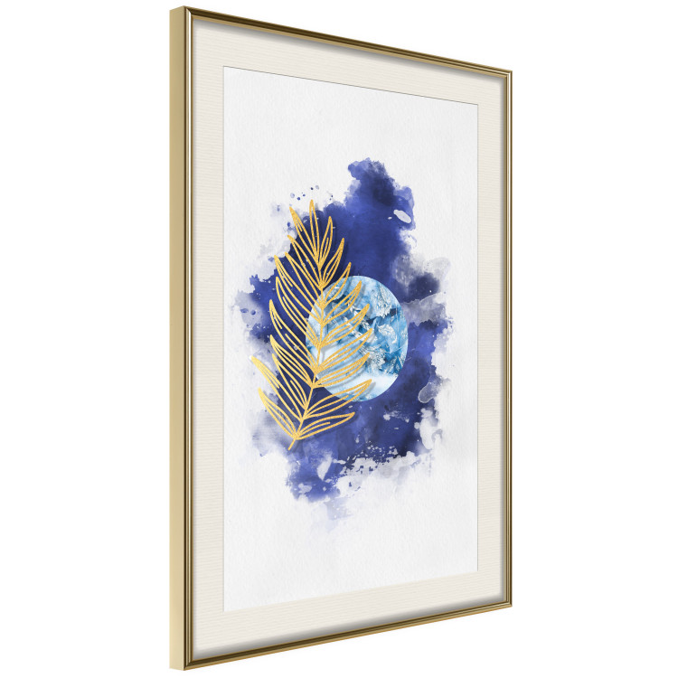 Poster Magical Plant - abstract composition of moon in watercolor motif 137702 additionalImage 19