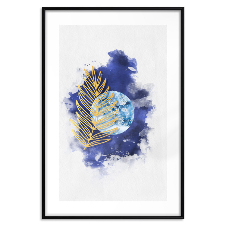 Poster Magical Plant - abstract composition of moon in watercolor motif 137702 additionalImage 5