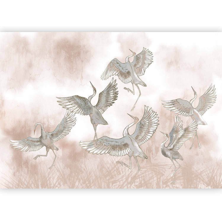 Photo Wallpaper Pink cranes 138402 additionalImage 5