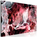 Canvas Universe (1-piece) Wide - second variant - pink abstraction 143002 additionalThumb 2
