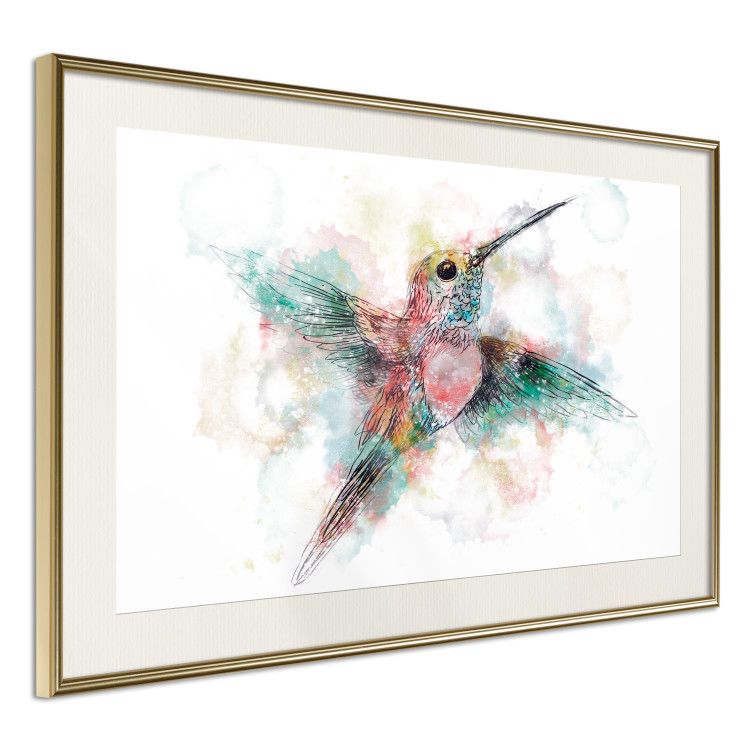 Wall Poster Colorful Hummingbird [Poster] 143502 additionalImage 4