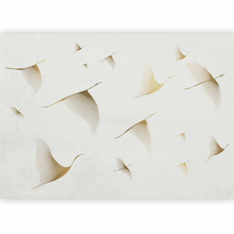 Wall Mural Linear Birds - Abstract Representation of a Goose Key 146402 additionalImage 5