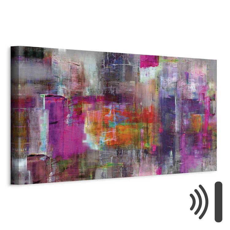 Canvas Print Land of Many Colors (1-piece) - colorful artistic abstraction 149102 additionalImage 8
