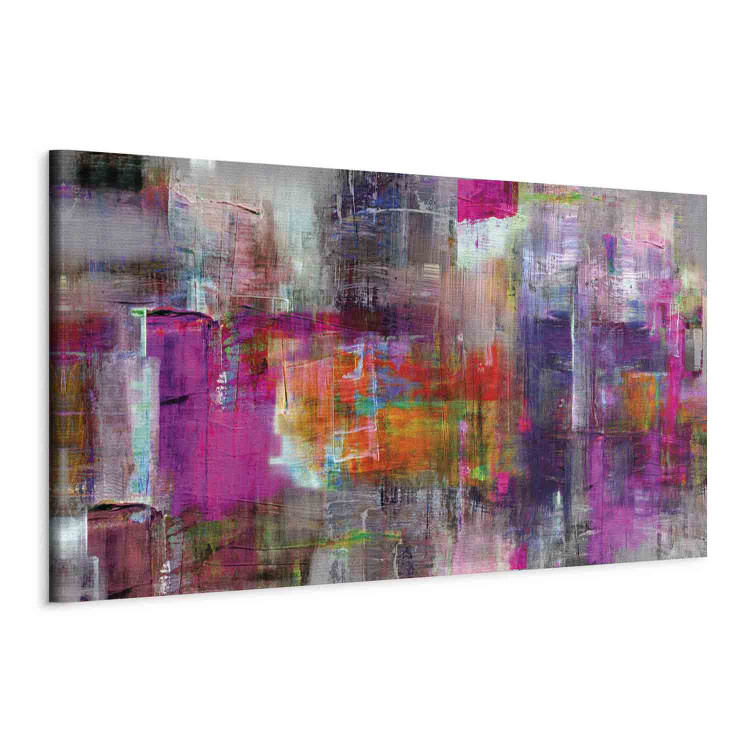 Canvas Print Land of Many Colors (1-piece) - colorful artistic abstraction 149102 additionalImage 2