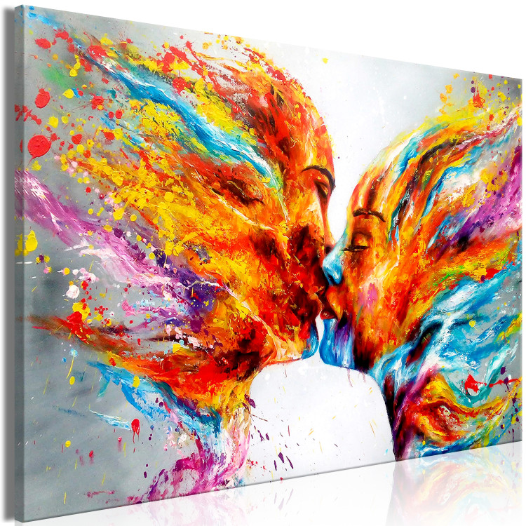 Large canvas print Fiery Kiss [Large Format] 151002 additionalImage 2