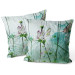 Decorative Velor Pillow Painting Meadow - A Plant Composition With Flowers Made in Watercolor 151402 additionalThumb 2