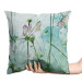 Decorative Velor Pillow Painting Meadow - A Plant Composition With Flowers Made in Watercolor 151402 additionalThumb 3