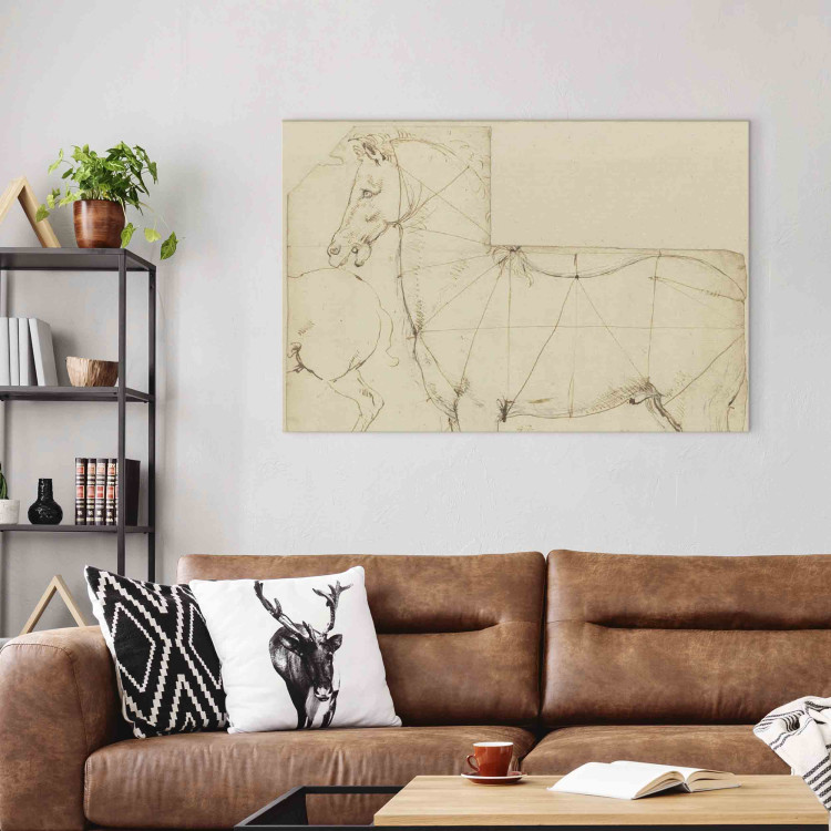 Art Reproduction Sketch of Horse Proportions 152002 additionalImage 11
