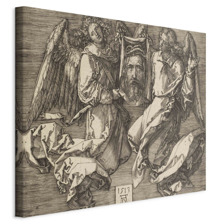 Reproduction Painting The Cloth of Veronica, held by two angels 154502 additionalImage 2