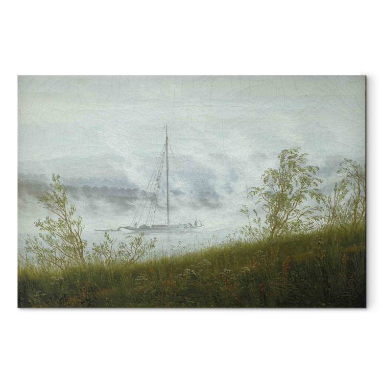 Art Reproduction Ship on the Elbe in the early morning fog 156902
