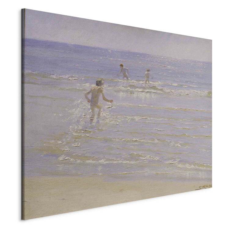 Reproduction Painting Sunshine at Skagen: Boys Swimming 157602 additionalImage 2