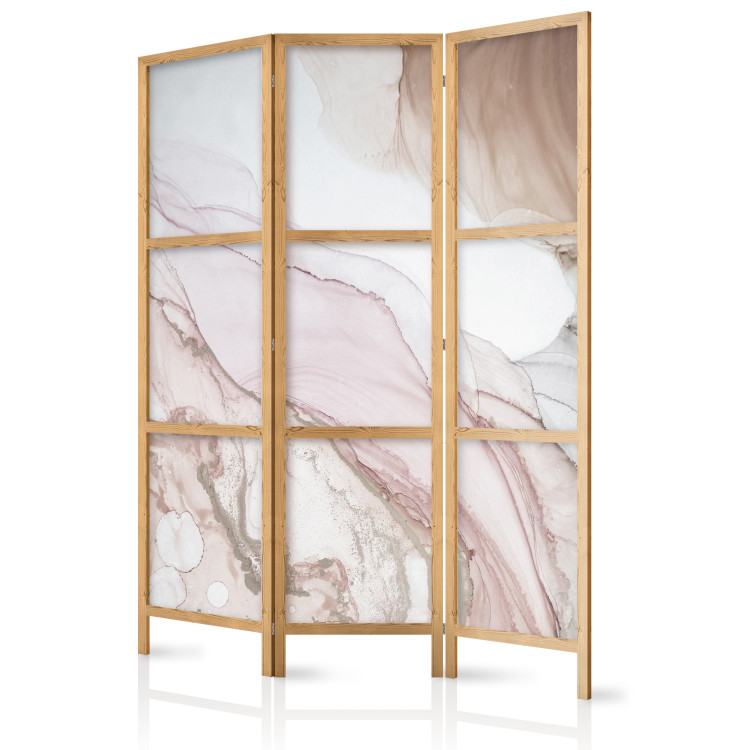 Room Divider Abstract - Spilled Patches of Color in Shades of Soft Pink [Room Dividers] 159802 additionalImage 5