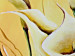 Canvas Stylish calla lilies bouquet (1-piece) - flower motif in yellow tones 46802 additionalThumb 2