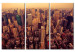 Canvas Sunset over New York 58302