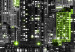 Canvas Emerald lights on skyscrapers in New York 58402 additionalThumb 5