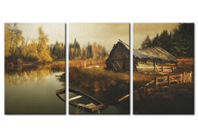 Canvas Print Out-of-the-way hut 58702