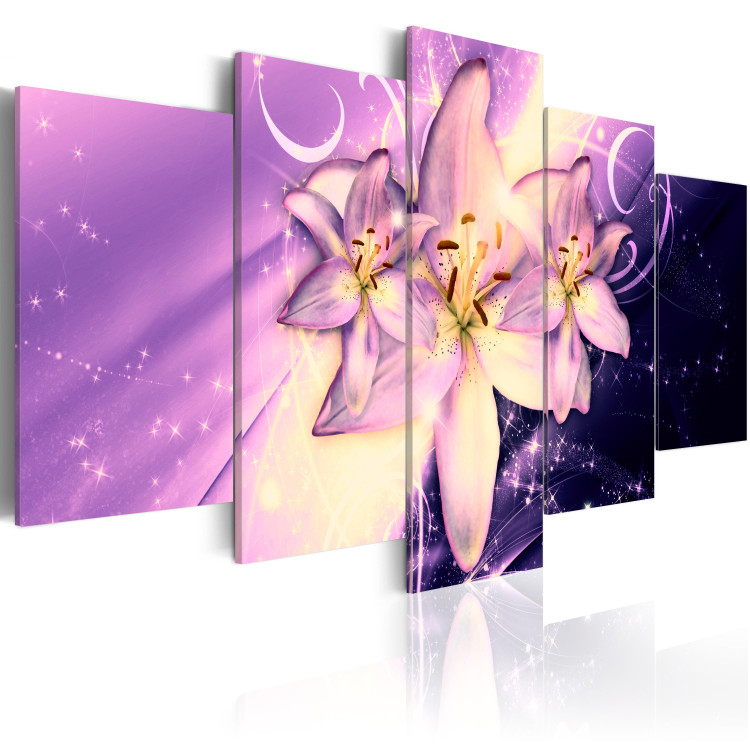 Canvas Art Print Purple Galaxy 92902 additionalImage 2