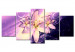 Canvas Art Print Purple Galaxy 92902