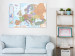Decorative Pinboard World Maps: Europe II [Cork Map] 97402 additionalThumb 3