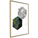 Poster Flowers with Marble - geometric abstraction with a botanical motif 114312 additionalThumb 6