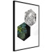 Poster Flowers with Marble - geometric abstraction with a botanical motif 114312 additionalThumb 13