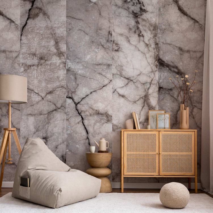 Modern Wallpaper Grey Marble 115012
