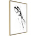 Wall Poster Black splatter - black and white minimalist composition with splashes 115112 additionalThumb 6