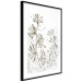 Wall Poster Curved Branches - delicate leaves on a background with muted colors 116412 additionalThumb 11