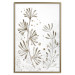 Wall Poster Curved Branches - delicate leaves on a background with muted colors 116412 additionalThumb 16