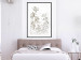 Wall Poster Curved Branches - delicate leaves on a background with muted colors 116412 additionalThumb 4