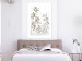 Wall Poster Curved Branches - delicate leaves on a background with muted colors 116412 additionalThumb 2