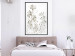Wall Poster Curved Branches - delicate leaves on a background with muted colors 116412 additionalThumb 3